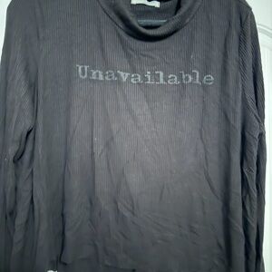 Unavailable Black Crop Top